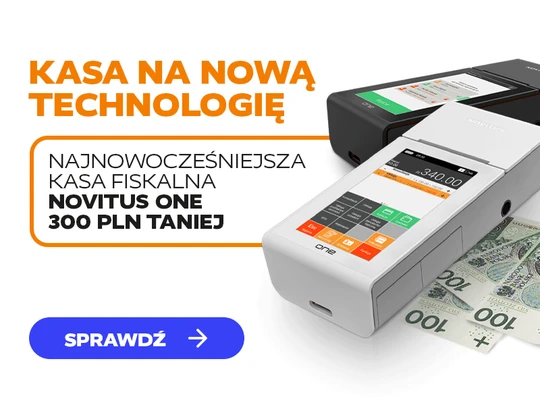 Dokonaj zakupu kasy fiskalnej i skorzystaj z promocji
