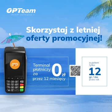 Oferta promocyjna na terminal płatniczy dla nowych Klientów