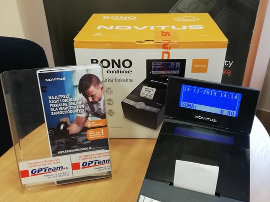 Urządzenia fiskalne online dla warsztatów samochodowych.